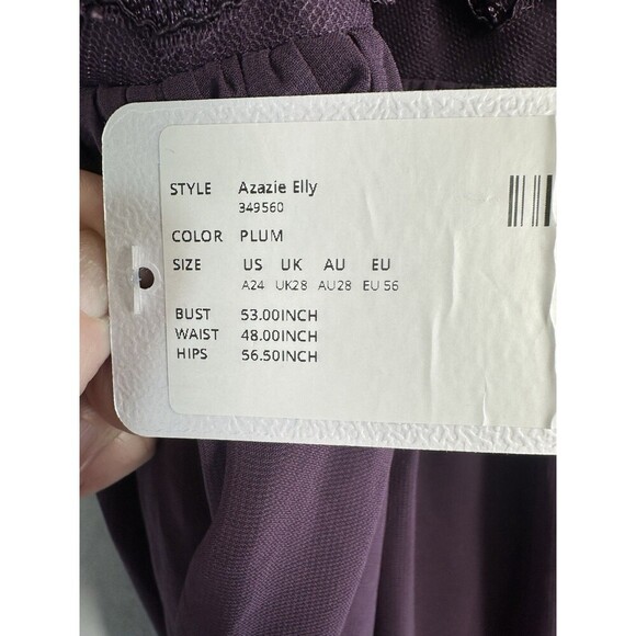 NWT Azazie Woman’s Plus Size A24 Mother of the Bride/Groom 24W - Picture 14 of 16